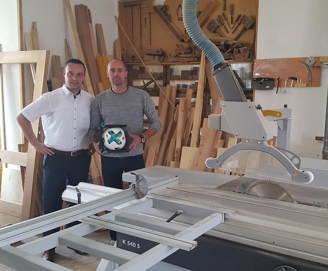 von links Ren&eacute; Fullmann, Dominique Husung (Foto: Ren&eacute; Fullmann)