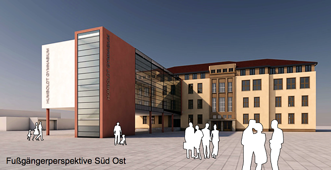 Die anstehende Sanierung des Nordh&auml;user Humboldt-Gymnasiums hat heute eine weitere H&uuml;rde genommen (Foto: Angelo Glashagel)