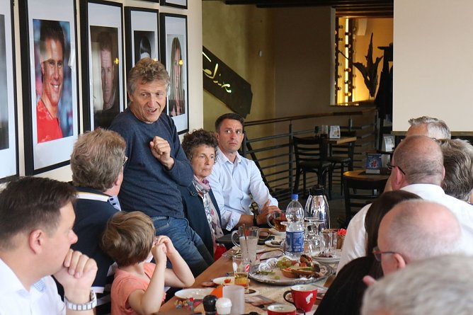 Unterst&uuml;tzung f&uuml;r Klaan kam auch von Dr. Klaus Zeh (Foto: Angelo Glashagel)