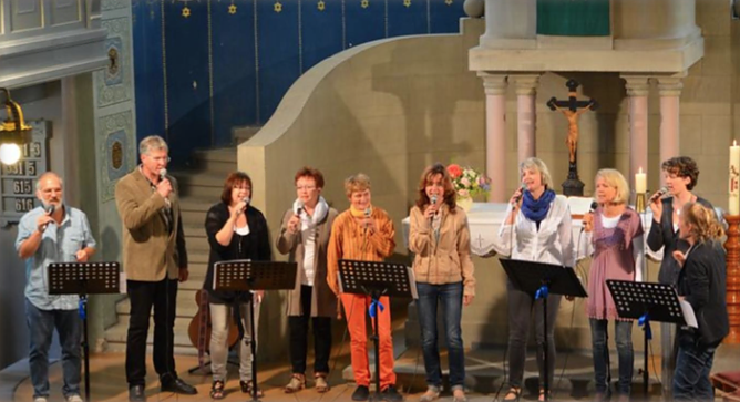 Sondersh&auml;user Chor zu Gast in G&ouml;rsbach (Foto: Dirk Schr&ouml;ter)