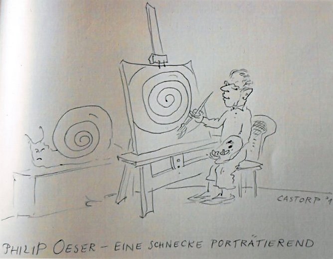 Zwei Monate lang war die Kunst Phillip Oesers in Nordhausen zu sehen (Foto: Heidelore Kneffel)