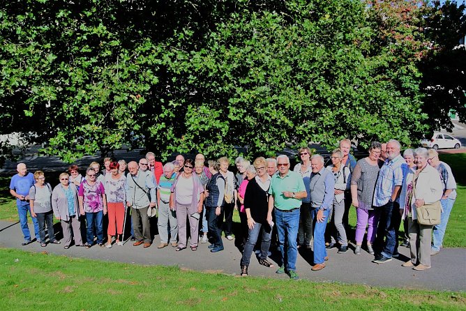 Zum allj&auml;hrlichen Besuch in der Partnerstadt Bochum traten am letzten Wochenende 41 Nordh&auml;user die Reise ins Ruhrgebiet an (Foto: Manfred Jakob)