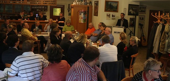 Sommerfest der Linken (Foto: Angelo Glashagel)