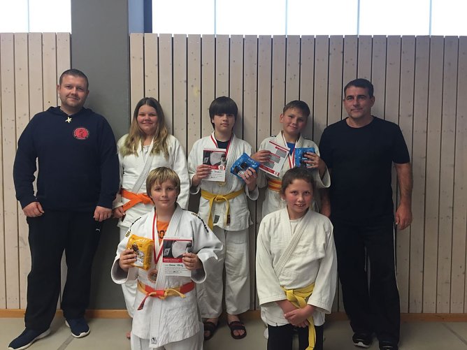 Drei Medaillen gab es in Rudolstadt f&uuml;r die Nordh&auml;user Kampfkunstakademie (Foto: Thomas K&ouml;hler)