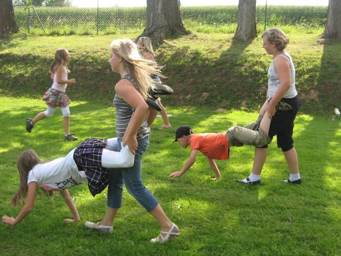 Sport gibts zur 7. Bibelolympiade f&uuml;r die Athleten nat&uuml;rlich auch (Foto: Evangelischer Kirchenkreis S&uuml;dharz)
