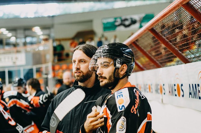 Max Bauer mit Trainer Norbert Pascha (Foto: nordstadtlicht)