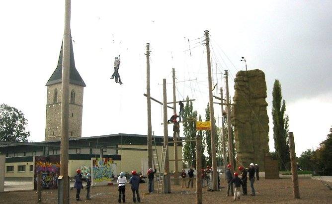 Wird abgebaut (Foto: R&uuml;diger Neitzke)