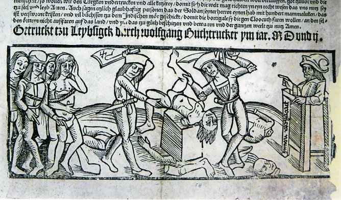 Flugbl&auml;tter aus der Himmelgartenbibliothek demn&auml;chst in der Stadtbibliothek zu sehen (Foto: Heidelore Kneffel)