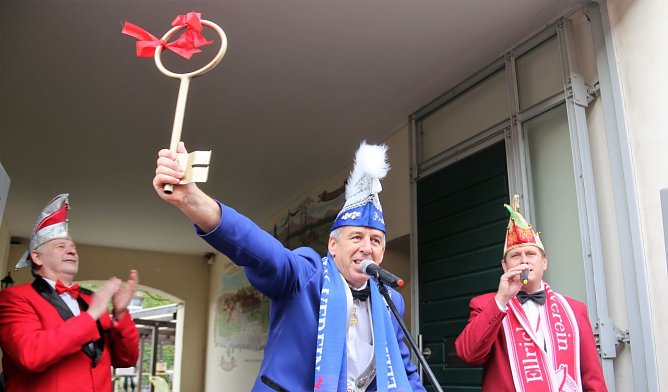 Die drei Vereinspr&auml;sidenten Bernd Kliemannel, Michael Schulze und Matthias Ehrhold.  (Foto: Susanne Schedwill)