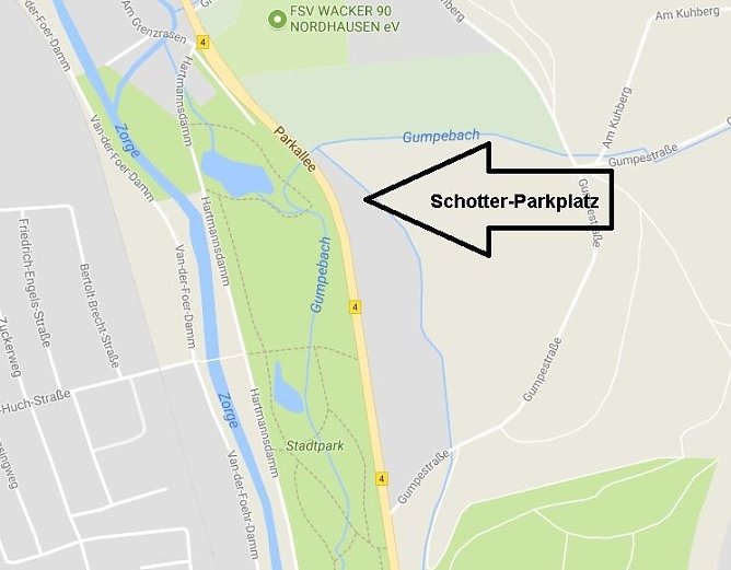 Lageplan (Foto: Google Maps)