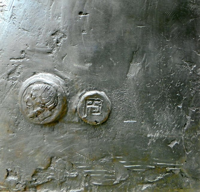 Signatur und Melanchthon Medaille (Foto: Heidelore Kneffel)