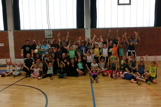 Familienfitnesstag in G&ouml;rsbach (Foto: Pressestelle Landratsamt Nordhausen)