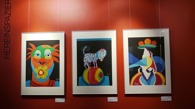 So ein Zirkus - Ausstellung im Kunsthaus wird verl&auml;ngert (Foto: Pressestelle Stadt Nordhausen)