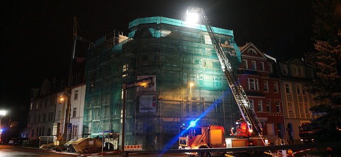 Dachstuhlbrand Cohn-Stra&szlig;e/Kunze-Stra&szlig;e (Foto: nnz)