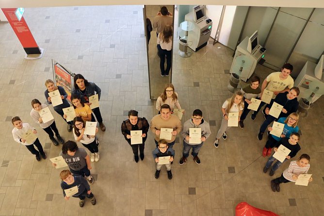 Auszeichnung f&uuml;r Mathe-Asse (Foto: Angelo Glashagel)