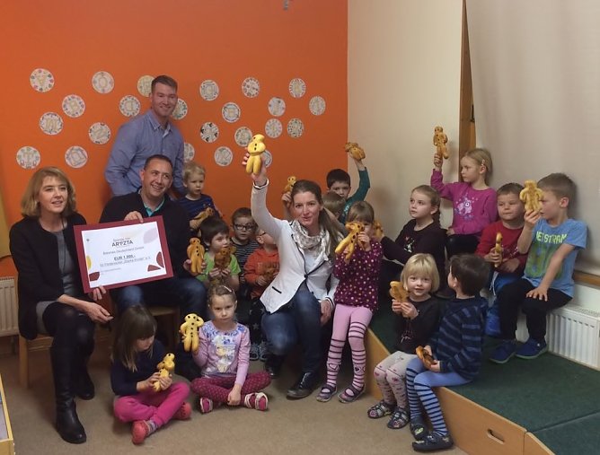 Große Spender für Kleine Entdecker (Foto: Beanke Juch) Große Spender für Kleine Entdecker (Foto: Beanke Juch)