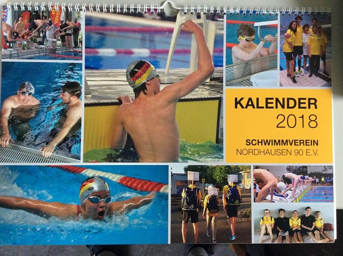 Kalender des Nordh&auml;user Schwimmvereins  (Foto: SVN '90 Nordhausen)