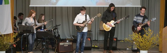 Super Musik von "The Band" (Foto: nnz)