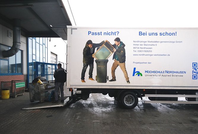 Auf der Suche nach effizienten Recyclingm&ouml;glichkeiten (Foto: Hochschule Nordhausen/A. Glimm)
