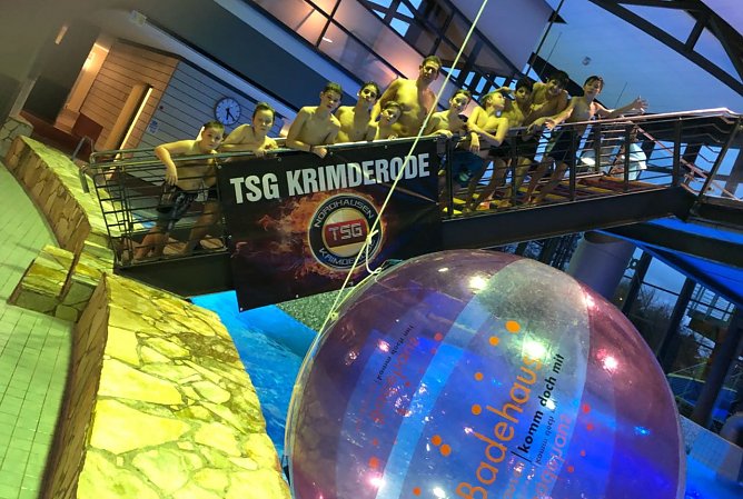 Training im Badehaus (Foto: TSG)