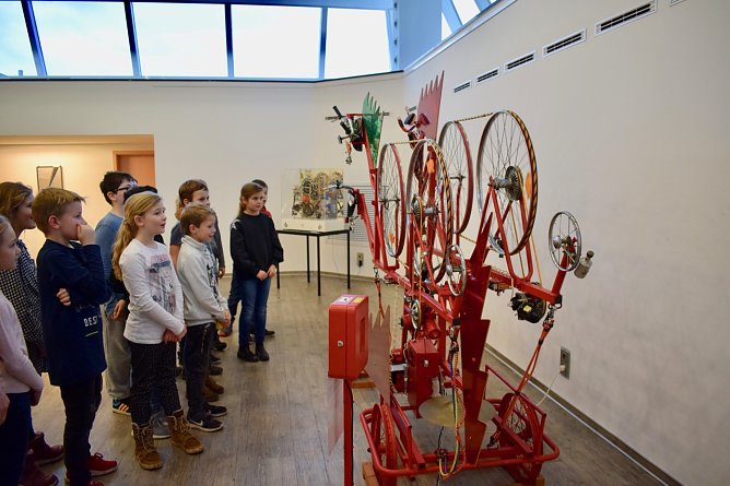 Kinetik-Ausstellung in der Kreissparkasse Nordhausen (Foto: Kreissparkasse Nordhausen)