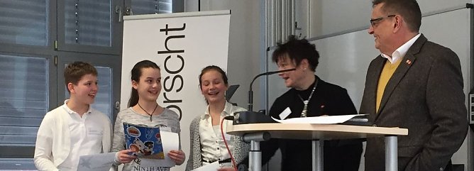 Gleich zwei Preise (Foto: H. Roeder)