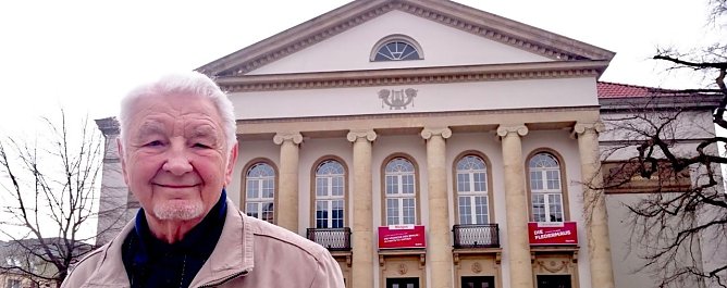 Manfred Baumann hat die Muse noch einmal gek&uuml;sst (Foto: Angelo Glashagel)