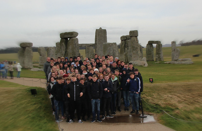 Humboldtsch&uuml;ler besuchten England (Foto: Humboldt Gymnasium Nordhausen)