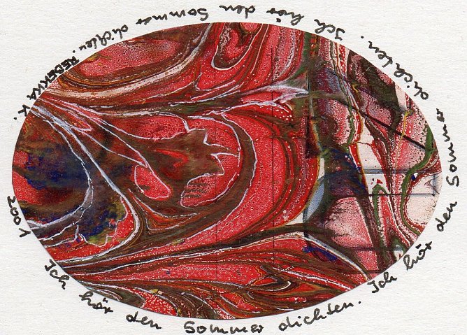 Marmorpapier zu Ostern (Foto: Archiv Kneffel)