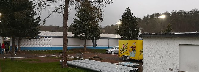 Das Wetter spielt noch nicht mit (Foto: nnz)