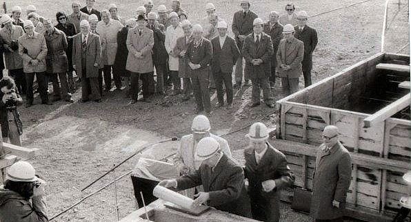 Historischer Moment 29. April 1976 (Foto: Archiv Frank)