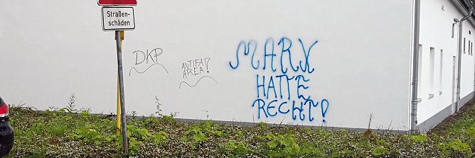 Schmiereien (Foto: nnz)