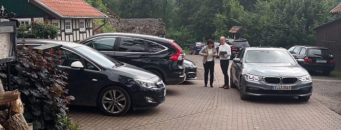 Die "Oberen" d&uuml;rfen bis nach oben fahren. (Foto: nnz)