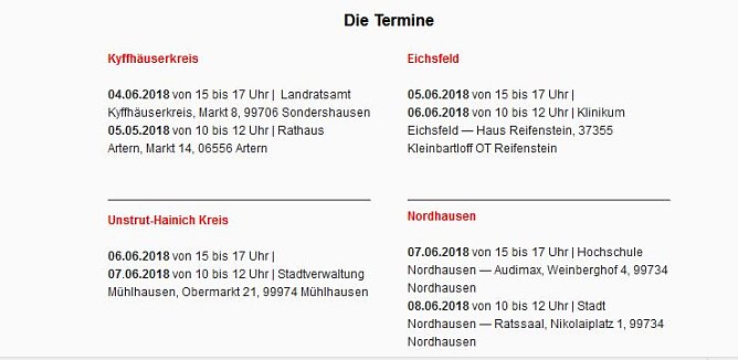 Termine, Termine (Foto: privat)