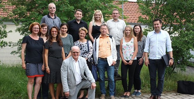 Teilnehmerinnen und Teilnehmer des Strategieseminars an der Hochschule Nordhausen (Foto: Hochschule Nordhausen)