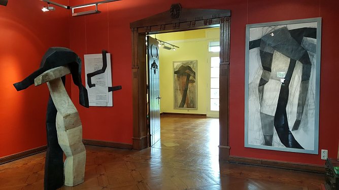 Mit der Wachheit der Sinne - Aus der Tiefe der Stille - neue Ausstellung im Kunsthaus (Foto: Susanne Hinsching)