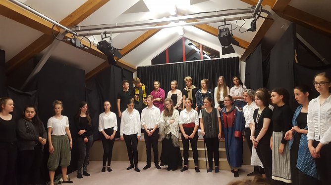 Kabale und Liebe am Humboldt-Gymnasium (Foto: Vivien Kaun, Gabriele Gorges)