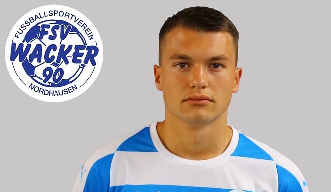 Der Neue im Wacker-Dress (Foto: Wacker 90 Nordhausen)