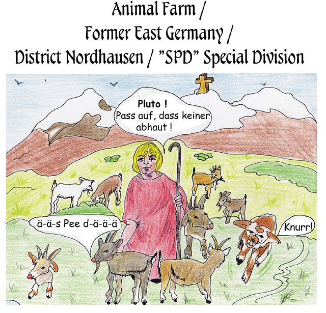 Karikatur (Foto: H Buntfu&szlig;)