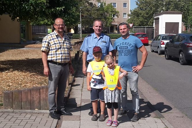 Sicherheit f&uuml;r Schulanf&auml;nger wird gro&szlig; geschrieben (Foto: privat)