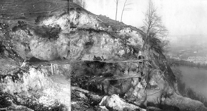 Kohnstein 1918 (Foto: Archiv Sch&auml;fer)