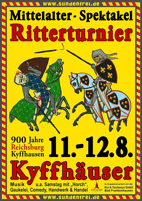 Mittelalterspektakel auf Kyffh&auml;user (Foto: Stadtmarketing Bad Frankenhausen)
