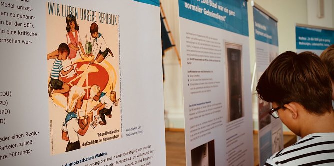 Mythos DDR - Ausstellung will zu Diskussionen anregen (Foto: Angelo Glashagel)