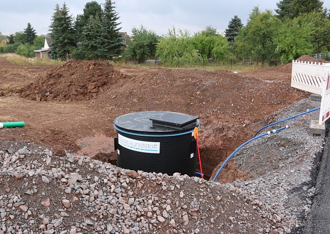 Niederdruckanlage am Ortseingang Harzungen (Foto: WVN)
