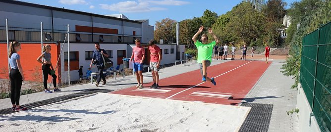 Neue Sportanlagen an der KKS (Foto: Angelo Glashagel) Neue Sportanlagen an der KKS (Foto: Angelo Glashagel)