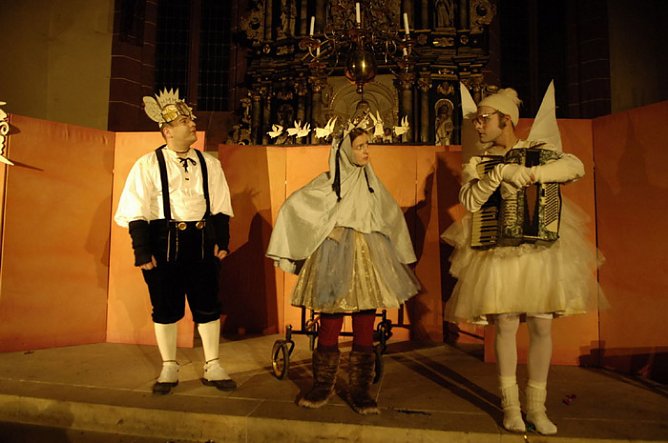 Die gesamte Weihnachtsgeschichte (Foto: Kunsthof Friedrichsrode)