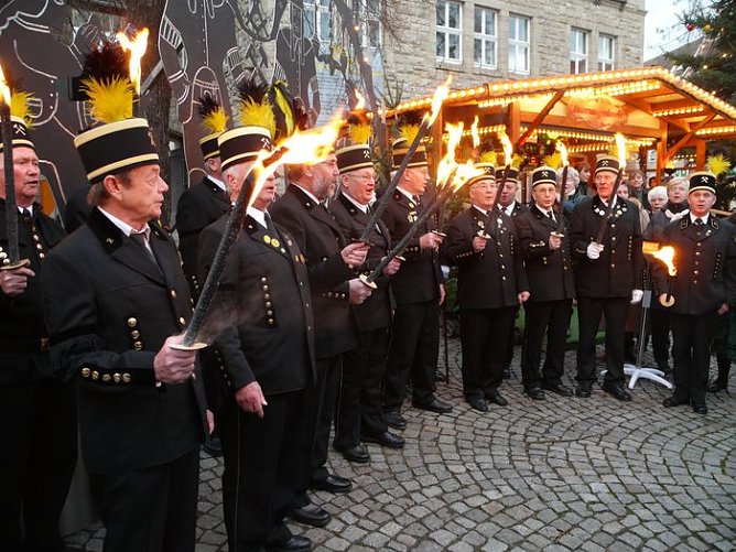 Weihnachtsmarkt er&ouml;ffnet (Foto: nnz)