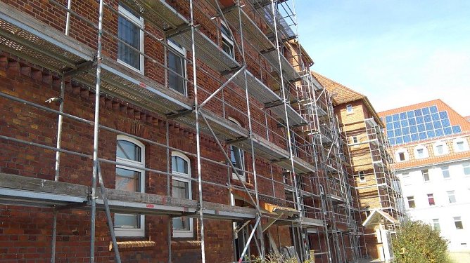 Normaler medizinischer Notfall im Bochumer Hof (Foto: Kurt Frank)