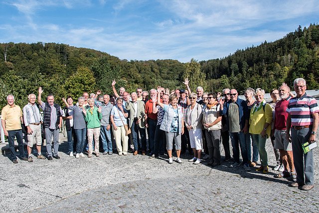 Seniorenwandern am Wendefurther Stausee (Foto: Kreissportbund Nordhausen)