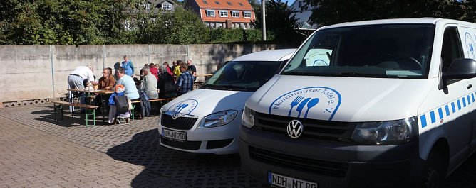 Tag der offenen T&uuml;r bei der Nordh&auml;user Tafel (Foto: Angelo Glashagel)